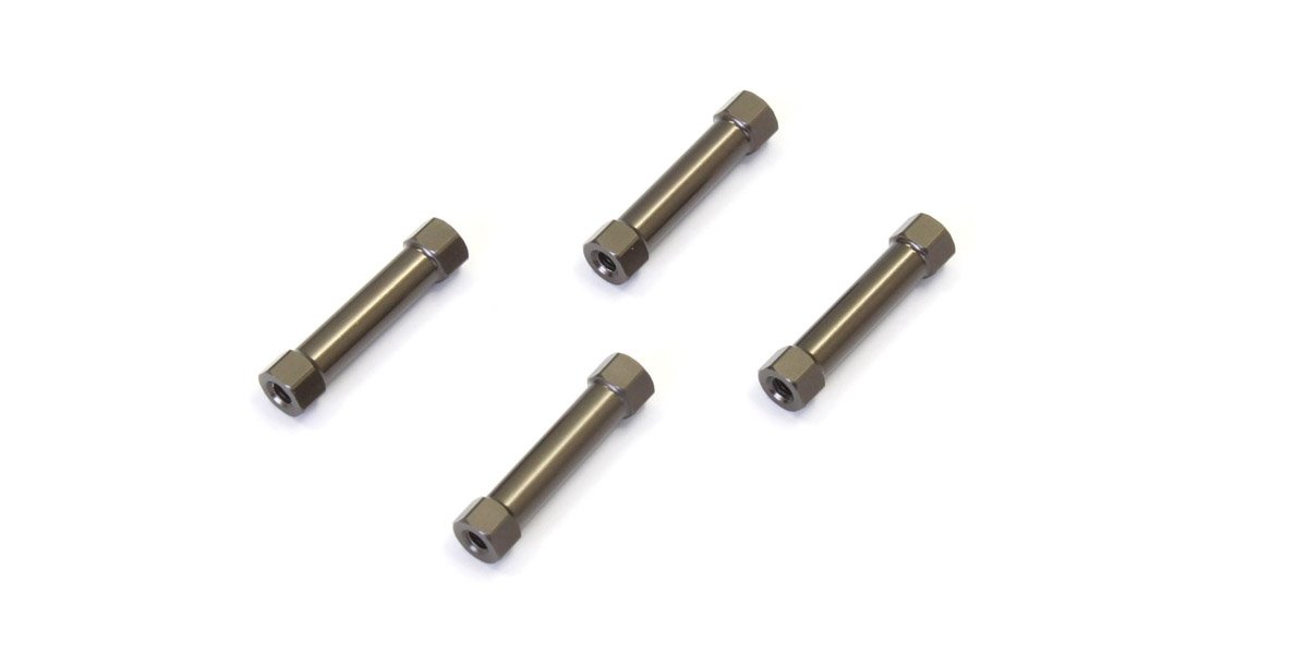 IFW402B Aluminum Wing Stay Collar (Gunmetal/4pcs IFW402B  - KYOSHO RC